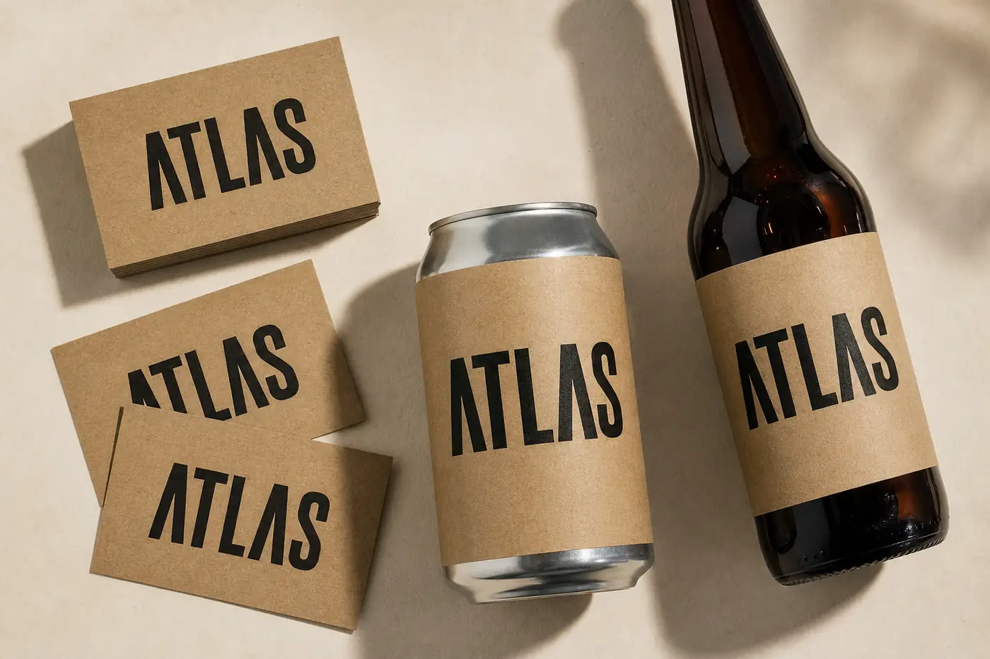 Vera Kohl — Identidade visual ATLAS Brewing Co.